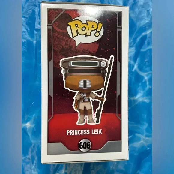 Star Wars Return of the Jedi - Princess Leia - #606 Funko Pop! - BNIB - Picture 3 of 6